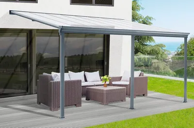 Produktbild von Terrassenüberdachung II 496 x 303 cm anthrazit