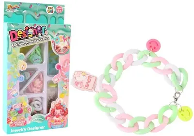 Zdjęcie produktu dla Bransoletka „Magiczne Pastele” – Stwórz własną biżuterię dla dzieci (od 6 lat)