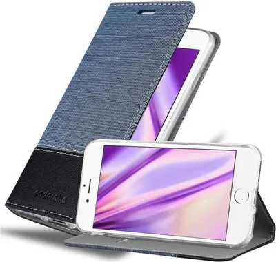 Zdjęcie produktu dla Cadorabo Etui do Apple iPhone 6 / 6S Etui ochronne w kolorze niebieskim Etui na telefon komórkowy Etui na książkę Etui na okładkę