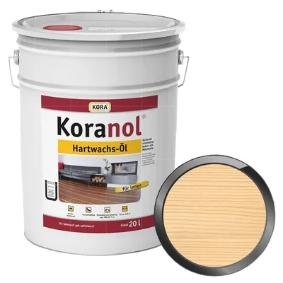Produktbild von Kora Koranol Hartwachs-Öl - 20 Liter Farblos
