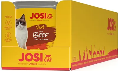 Produktbild von JosiCat Paté Beef 100g