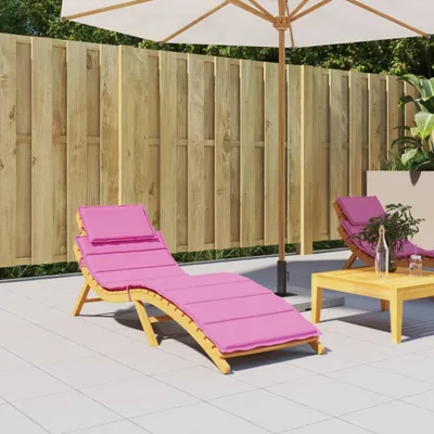 Produktbild von The Living Store Sonnenliegen-Auflage Rosa Oxford-Gewebe