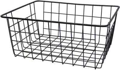 Obrázok produktu pre Kôšík kovový, čierny, výška: 125 mm, dĺžka: 280 mm, šírka: 220 mm