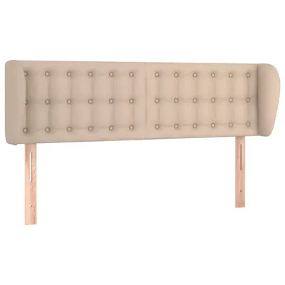 Produktbild von vidaXL Kopfteil mit Ohren Cappuccino-Braun 147x23x78/88 cm Kunstleder