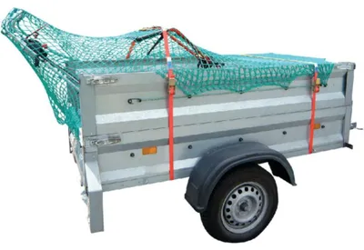 Produktbild von Abdecknetz Polypropylen 1,5 x 2,5 m Seil 6 mm, Masche 45 mm