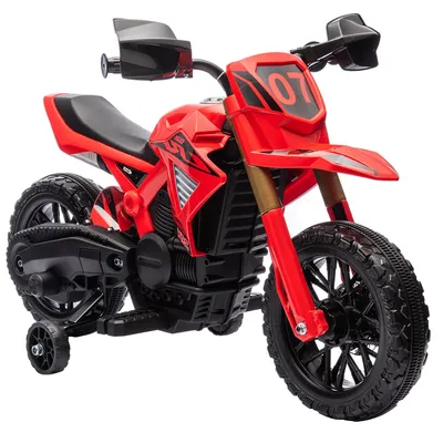 Produktbild von AIYAPLAY Kinder Elektro-Motorrad 6V Kindermotorrad, 3 km/h, für 3-8 Jahre