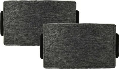 Produktbild von vhbw 2x Aktivkohlefilter kompatibel mit Miele DA 3566, DA 3590-90, DA 3596, DA 3568, DA 3590, DA 3598, DA 3660 Dunstabzugshaube - 23,7 x 14,6 x 1,9 cm