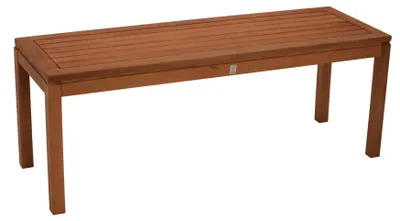 Produktbild von Hockerbank Sitzbank Hocker Bank Holz 2 Sitzer Eukalyptus