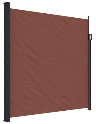 Obrázek produktu pro vidaXL Boční výsuvná markýza hnědá 200x500 cm
