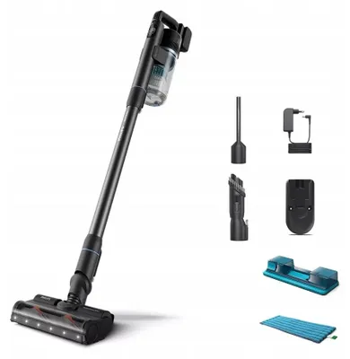 Produktbild von PHILIPS XC7053/01 2-in-1-Akku-Staubsauger, 80 Min., 360°-Reinigung, LED-Anzeige