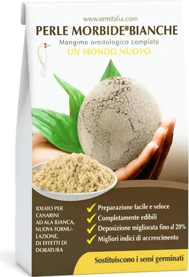 Obrázek produktu pro Ornitalia Bílé šišky pro papoušky 4 kg - přírodní, zdravá výživa