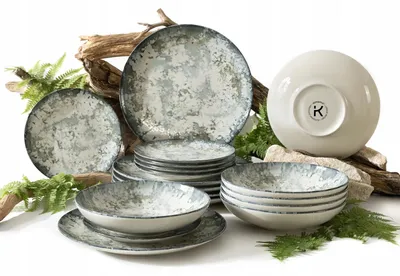 Produktbild von Tafelservice Konsimo Fingo 18-teilig Keramik