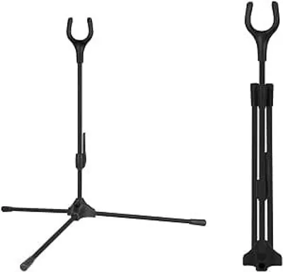 Imagen del producto de Soporte plegable para arcos - Portarcos portátil - para caza en exteriores, tiro con arco y arcos recurvos