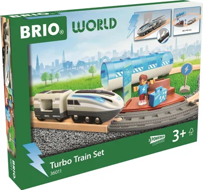 Produktbild von BRIO Spielesets 36011 Eisenbahnset mit Turbozug