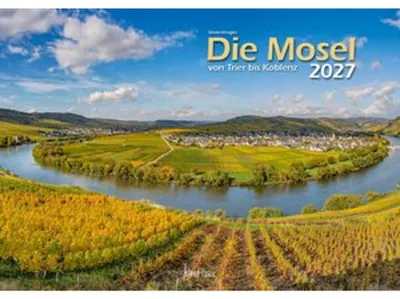 Immagine prodotto di La Mosella da Treviri a Coblenza 2026 calendario illustrato A3 con rilegatura a spirale