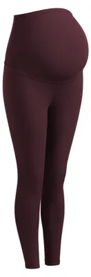 Obrázek produktu pro CRZ YOGA Legíny pro těhotné, výška 64 cm, barva: tmavě fialová, velikost: 36