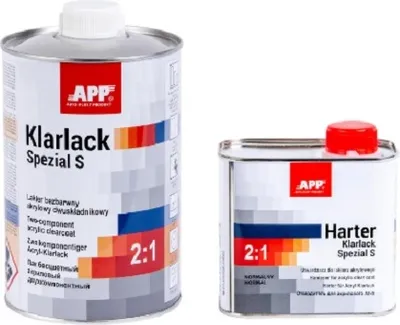 Produktbild von 1,5L Set APP 2K HS Klarlack Spezial S 2:1, inkl. 0,5L Härter kurz (XLHS)