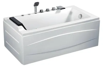 Produktbild von Whirlpool Luxuswanne Wellnesswanne Minibadewanne Bad Massagebad 171x77 cm