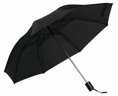 Obrázok produktu pre L-Merch - Vreckový dáždnik LT4459 (32 cm x 85 cm) (čierny)