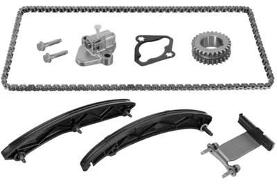 Produktbild von Steuerkettensatz für Nockenwelle mit Kurbelwellenzahnrad PARTSTEC für OPEL CORSA