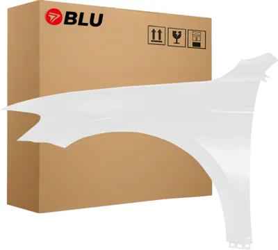 Immagine prodotto di BLU Parafango compatibile con VW Volkswagen Passat B8 LC9A Sinistra Weiss PureWeiss | 2014-2023 | Anteriore | Verniciato | Pronto per il montaggio | Acciaio