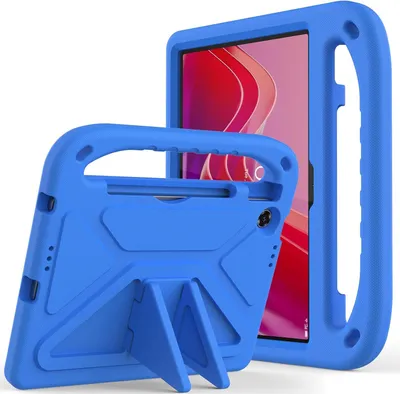 Immagine prodotto di Custodia protettiva per Lenovo Tab K10 2nd 10.1" TB-311FU/Tab Tablet 10.1 2025, leggera custodia per bambini in EVA con maniglia e supporto Blu