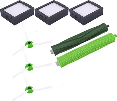 Image de INF Accessoires pour iRobot Roomba i7, i7+, E5, E6, i6, i3, i3+ - 8 accessoires 8 parties