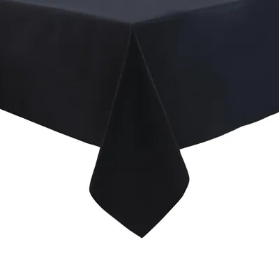Produktbild von Tischdecke Mitre Essentials Occasions - 5 Tischdecken - schwarz - 90cm