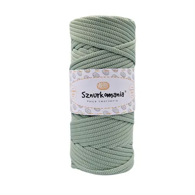Produktbild von Polyesterkordel 5mm 100m, Flache Polyesterkordel, Häkelkordel, 5mm Makrameekordel, Makrameegarn, Polyestergarn, glänzende Kordel