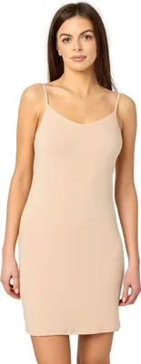 Produktbild von Merry Style Damen Unterkleid Unterrock verstellbare Träger MS10-315 (Beige, XXL)