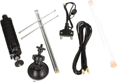 Produktbild von Mehrzweck Dipol Emfangs Antennen KIT für VHF UHF UKW bis 1,5GHz | SDR | DAB/DAB+ FM Radio | CB | Amateurfunk usw.