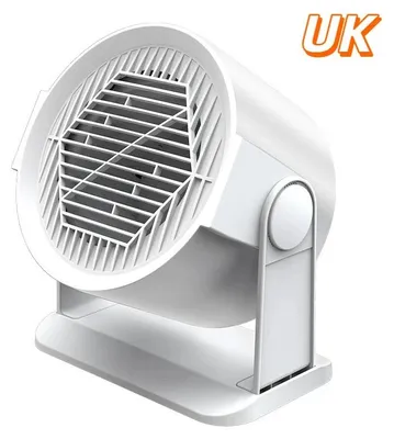 Produktbild von Mini-Heizlüfter 380 W mit Überhitzungsschutz, schwenkbar, für Büro und Haushalt - UK