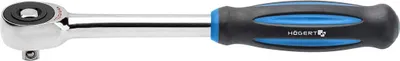 Produktbild von Ratsche mit drehbarem Griff 1/2", 60 Sperrklingen, CrMo