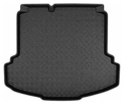 Productafbeelding van Rubberen kofferbakmat voor Volkswagen Jetta V 2005-2011 – zwart, op maat