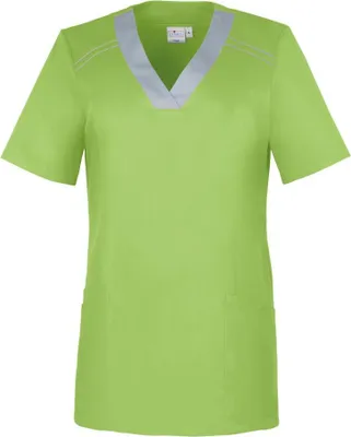 Image de Leiber 2798, veste courte à manches courtes, vert clair/gris argenté, taille L