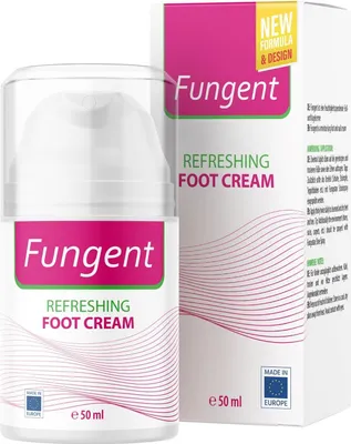 Produktbild von Fungent Creme | Fuß und Nagel Salbe | 50 ml im praktischen Pumpspender 1x