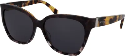 Produktbild von Moschino MOS066/S BLONDE HAVANA/GREY 55/15/140 Damenbrillen Sonnenbrillen