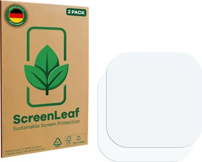 Produktbild von 2x ScreenLeaf Schutzfolie für Vpcok Sous Vide Garer Stick nachhaltiger Displayschutz Display Schutz Folie Klar Transparent
