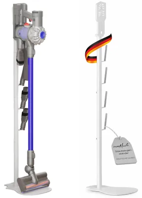 Staubsaugerhalterung, universell, weiß, für Dyson, Philips, Bosch