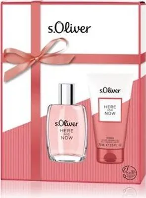 Produktbild von s.Oliver Here and Now for Women EdT 30 ml Set mit Duschgel