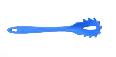Produktbild von Kochblume Pastalöffel blau Silikon, Edelstahl 22048.08
