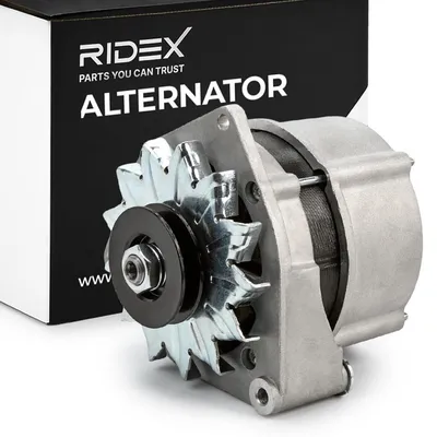Produktbild von RIDEX 4G1344 Lichtmaschine Generator LiMa 65A 12V für VW GOLF II (19E, 1G1) TRANSPORTER III Bus GOLF I Cabriolet (155) Polo Coupe (86C, 80) GOLF I