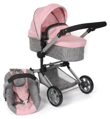Immagine prodotto di LINUS combi, grigio melange-rosa