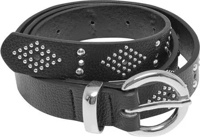 Obrázek produktu pro Dámský pásek Urban Classics Ladies Rivet Belt black - S/M