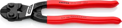 Produktbild von Knipex Kompaktbolzenschneider CoBolt DIN ISO 5743 Mittenschn. Kunststoff-Überzogen - 71 31 200 SB