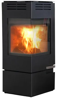 Produktbild von Aduro Kaminofen | Aduro 12 | Stahl Schwarz | Eckglasscheibe | 6 kW