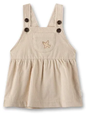 Produktbild von Sanetta Pure Mädchen-Latzkleid beige aus Cord 86