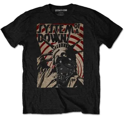 Productafbeelding van System Of A Down | Officiële band-T-shirt | Liberty Bandit, extra groot (XX-Large), zwart