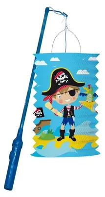 Obrázek produktu pro LAMPION Malý pirát s tyčkou 28/40 cm