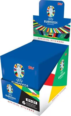 Produktbild von UEFA EURO 2024 Germany - Sammelsticker - 1 Display (100 Tüten)